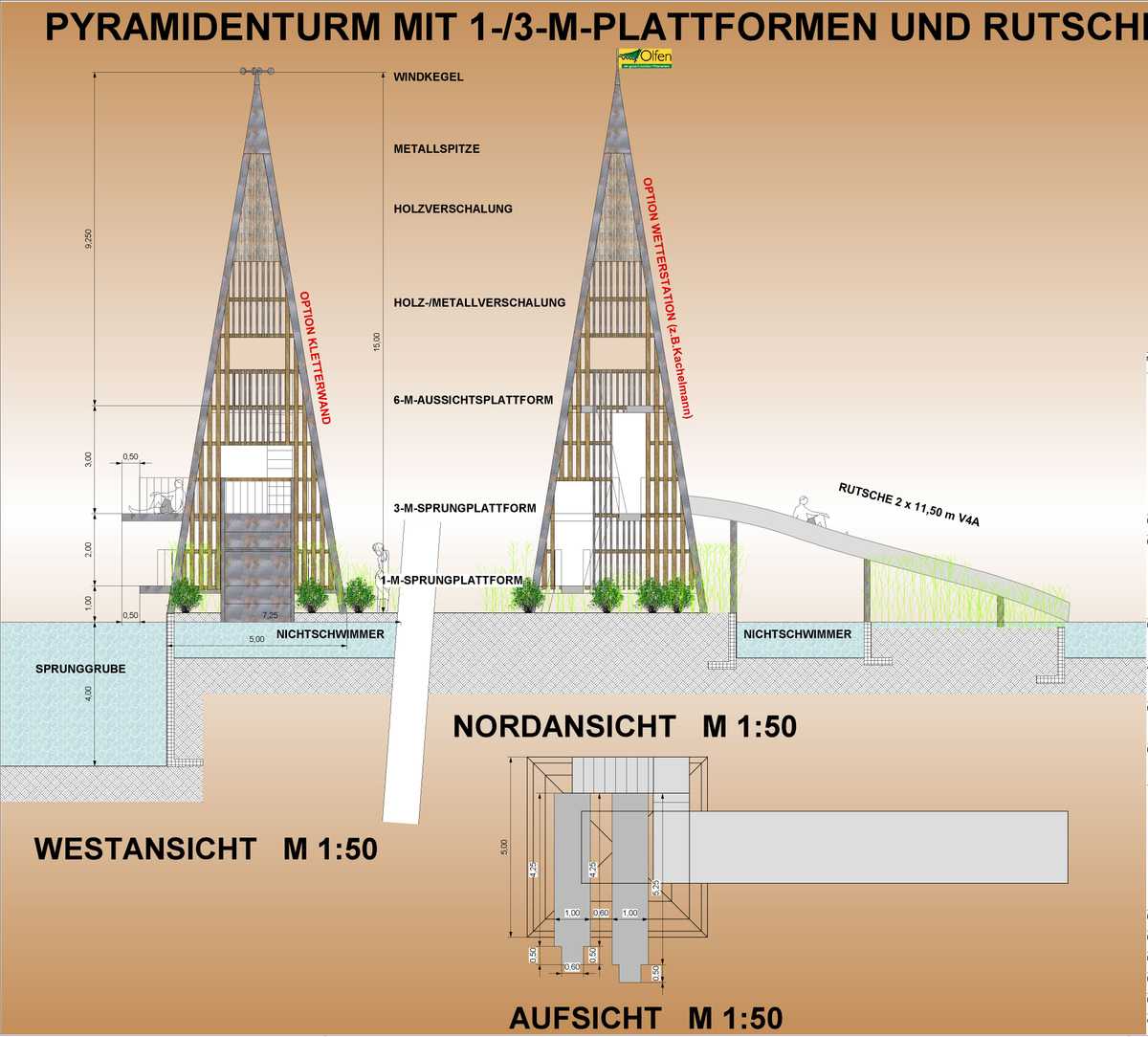 Entwurf Turm 1